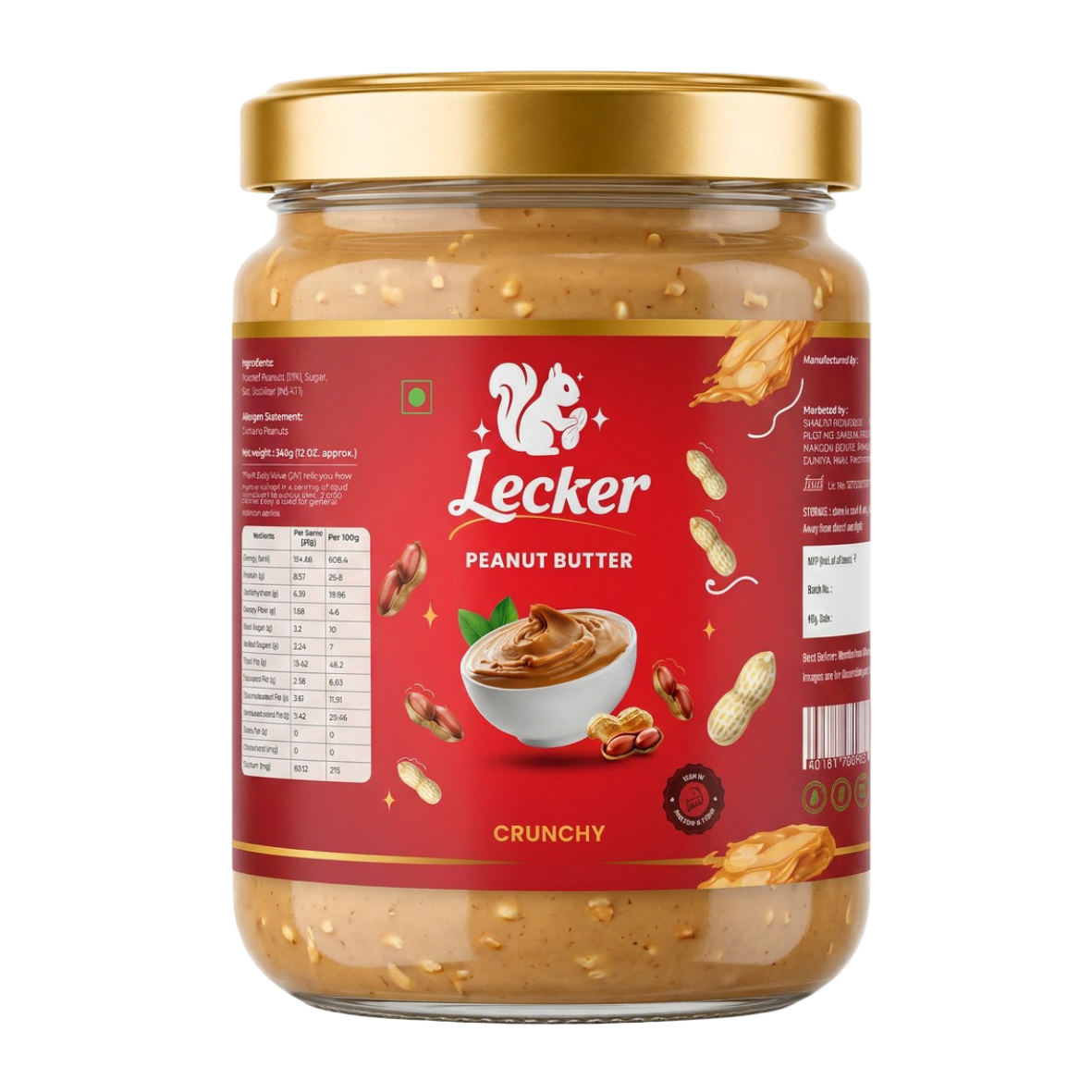 Crunchy Peanut Butter